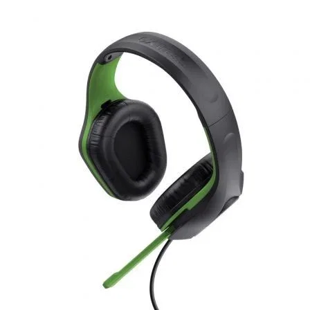 Trust Auriculares Gaming Gxt 415X Zirox Headset con Micrófono Diadema Ajustable Jack 3.5mm Verde-Negro